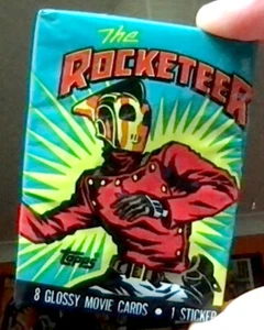 Rocketeer Disney Film ZWEI SETS mit 8 Kaugummikarten in ungeöffneten Packungen * - Bild 1 von 3