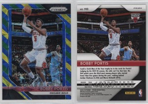 2018-19 Panini Prizm Choice Blue Yellow & Green Prizm Bobby Portis #140