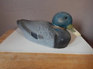 Vintage JC HIGGINS/Sears Roebuck Life-Like DUCK DECOY w/Weight~#2 - Picture 1 of 8