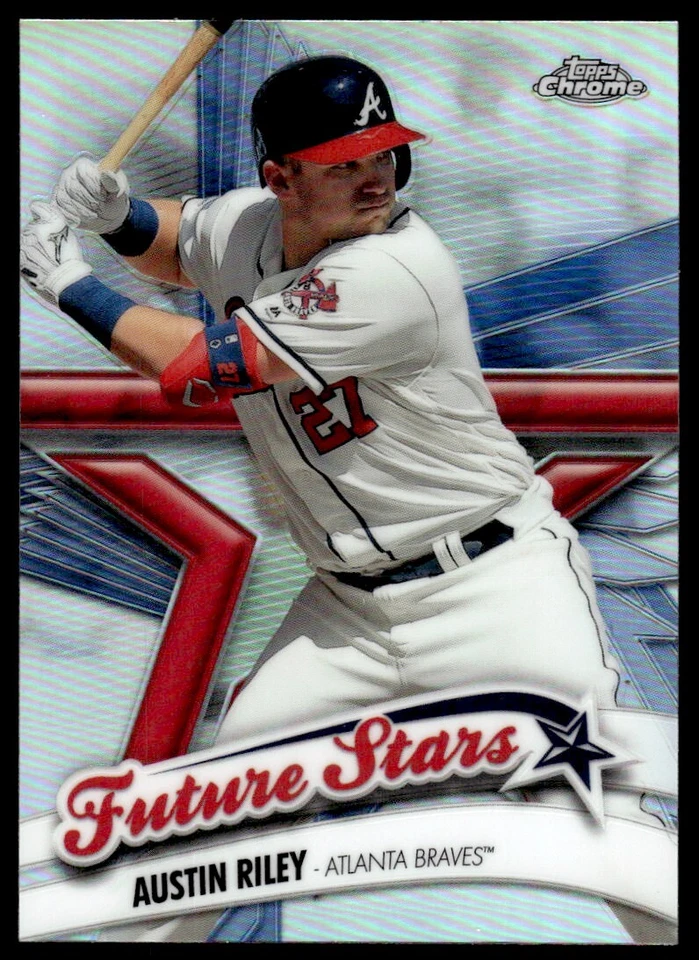 2020 Topps Chrome Future Stars Austin Riley R23 Atlanta Braves #FS-16 - Image 1 of 2