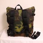 Freight Baggage Backpack Roll-Top Bag Old Tag Camouflage Extremely Rare
