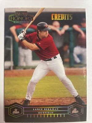 2004 Playoff Honors Credits Bronze Astros Baseball Card #90 Lance Berkman /1000 - Image 1 of 2