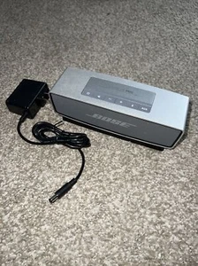 Bose SoundLink Mini Bluetooth Speaker - Silver All Metal With Plug - Picture 1 of 10