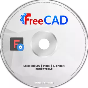 FreeCAD - 2D 3D CAD - Uses AutoCAD DWG File - Computer Aided Design Software - Picture 1 of 3