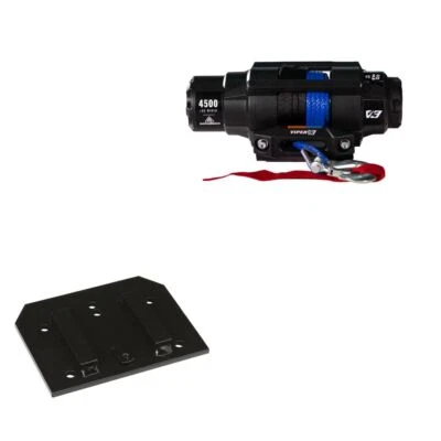 Cuerda azul cabrestante Viper 4500 lb V3 con montaje para Arctic Cat 700 2006-2008 Foto 1 de 3