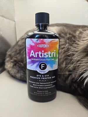 Artistri - F Series DTG & DTF Ink - Black - 8 oz - Image 1 of 2