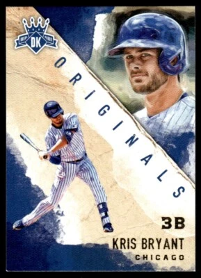 2017 Panini Diamond Kings DK Originals Kris Bryant Chicago Cubs #DO-8 - Image 1 of 2