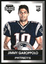 2014 Panini Black Friday Rookie Portraits Thick Stock #7 Jimmy Garoppolo FB