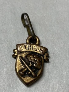 McGregor Coat-of-Arms Shield Coat Zipper Pull Charm Pendant Royce NY - Picture 1 of 6