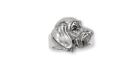 Wire Hair Dachshund Ring Jewelry Sterling Silver Handmade Dog Ring WD1-R