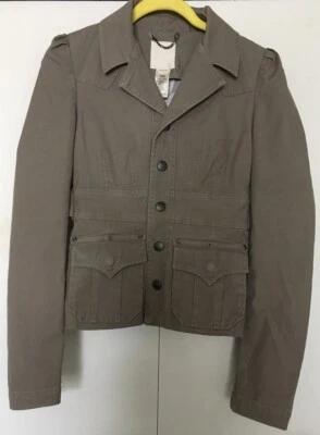 Chaqueta DIESEL Ejército Militar FIELD SAFARI Talla XS💥 Motocicleta Clásica 97% Algodón Foto 1 de 4