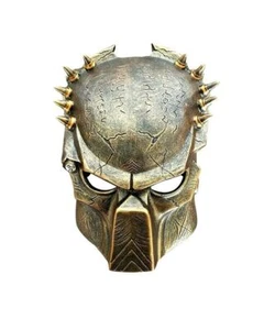 Adult Predator Wolf Alien Movie Mask Resin Replica Halloween Predator Face Mask - Picture 1 of 4
