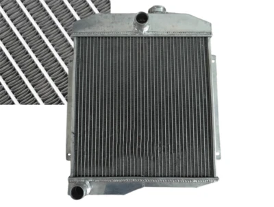 Radiador de aluminio para Jeep CJ5 CJ6 DJ5 DJ6 F4 1955-1971 1970 1969 1968 1967 MT Foto 1 de 4