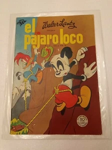 Novaro El Pajaro Loco #19 Comic 1952 Woody Woodpecker Andy Panda Mexican Spanish - Picture 1 of 6
