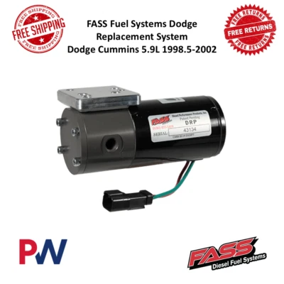 Bomba de combustible diésel de repuesto directo FASS para Dodge Ram Cummins 1998-02 5,9 L 24 V Foto 1 de 4