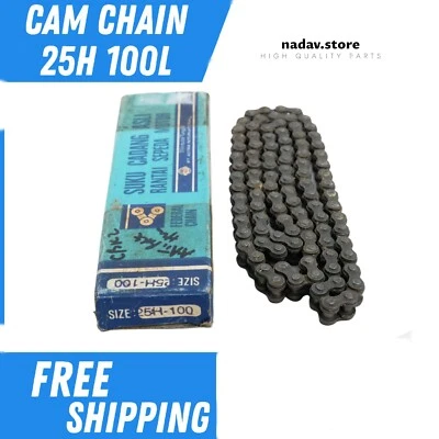 NOS Honda CB100 CB125S CL100 CL125S SL100 SL125 XL100 XL125 Cam Chain 25H 100L - Image 1 of 2