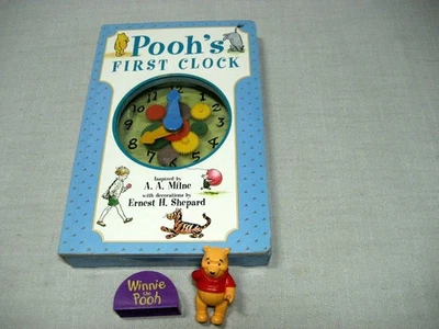 Primer Reloj de Pooh - Reloj de Tiempo de Enseñanza + Duplo Pooh + Caja de Regalo/Almacenamiento para Iniciar sesión Foto 1 de 4