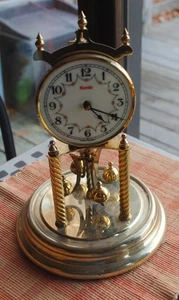 VINTAGE KUNDO KIENINGER OBERGFELL JUBILÄUMSUHR CA1976 OHNE GLOB OHNE SCHLÜSSEL - Bild 1 von 9