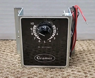Cramer 10 Second Timer Type 3810 A 115 V 50/60 - New Old Stock - Image 1 of 4