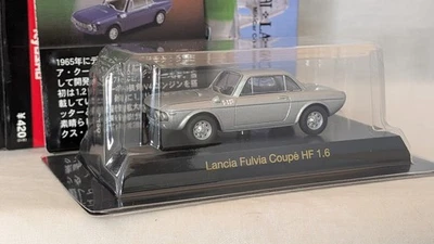 Modellino auto KYOSHO 1/64 Lancia Fulvia Coupe HF 1.6 argento pressofuso - Immagine 1 di 4