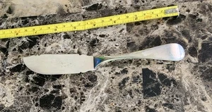 TOWLE MFG CO DISTRESSED ANTIK um 1880! WINDSOR SILVERPLATE MASTER BUTTERMESSER🧈 - Bild 1 von 7