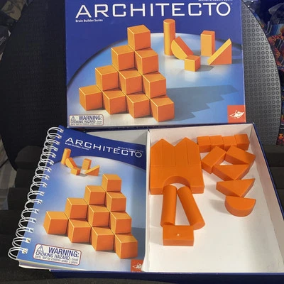 Architecto Brain Builders Series 3D Block Building Logic Puzzle Game Missing 1pc - Image 1 of 4