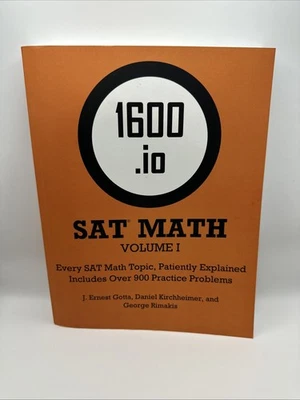 1600.io : SAT Math Volume 1 by Gotta (Paperback, 2022, UNMARKED TEXT!) - Image 1 of 4
