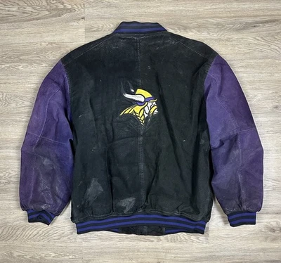 Vintage Minnesota Vikings Pro Player Jacket Men’s Large L - Image 1 of 4
