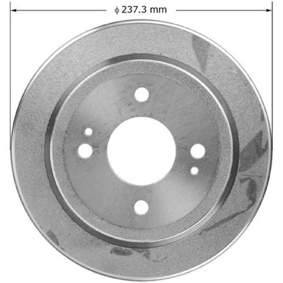 Tambor de freno Bendix PDR0473 hierro fundido, 7,875 pulgadas de diámetro, 4 orificios de orejetas Foto 1 de 4