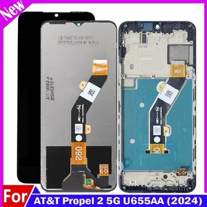 New For AT&T Propel 2 5G U655AA (2024) LCD Display Touch Screen Digitizer±Frame - Picture 1 of 13