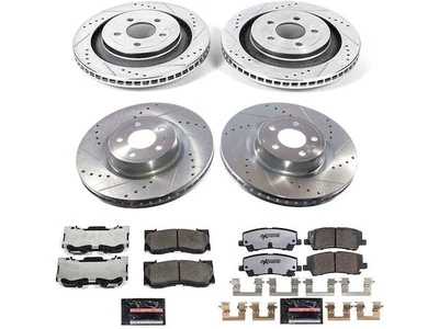 For 2021-2023 Ford Mustang Brake Pad and Rotor Kit Power Stop 32488WYTR — 第 1/2 张图片