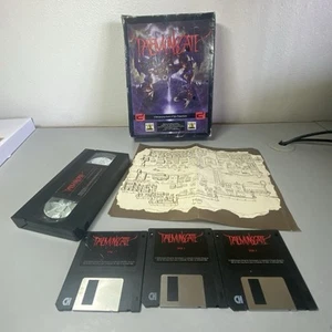 Daemonsgate (1993 IBM/PC Videospiel) mit großer Box, VHS, Karte, 3x 3,5" Disketten - Bild 1 von 14