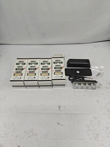 Lots Of 4 Car Flash Light of 4 Led Light Each Strobe Flash - Picture 1 of 3
