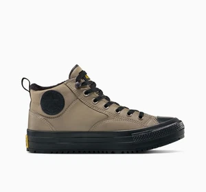 Converse Chuck Taylor All Star Malden Street Bota Impermeable Mid Zapatos Taupe - Imagen 1 de 8