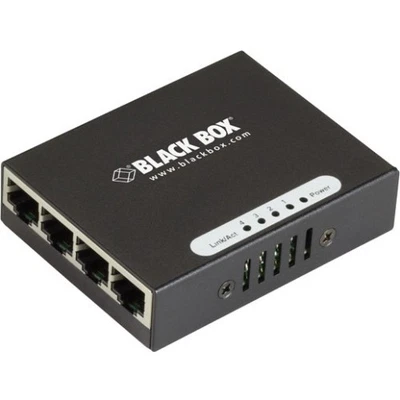 Black Box USB-Powered Gigabit 4-Port Switch with EU Power Supply (LGB304AE) - Image 1 of 4