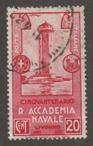 Italy 1931 #265 Tower of Meloria - F/VF Used - Picture 1 of 2