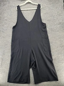 Torrid Jumpsuit Womens 2X V Neck Sleeveless Black Wide Leg - Picture 1 of 6