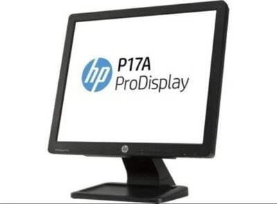 HP ProDisplay P17A 17-inch 5:4 LED Backlit Monitor Black - Image 1 of 4