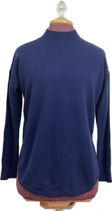 Club Monaco Women's Cashmere Sweater Nalia Blue Size S Retail $269 - Picture 1 of 5