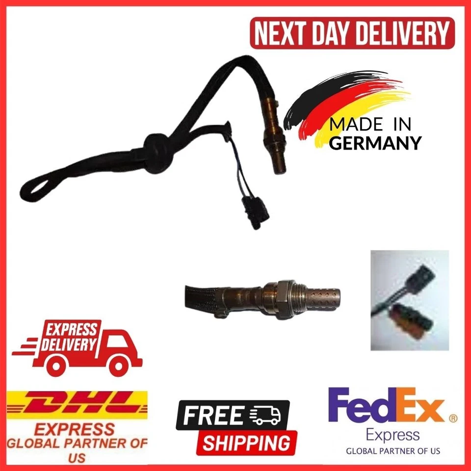 Sensor de oxígeno 86-92 75423117 para Mercedes-Benz 190E 260E 300CE 300D 300E 300SDL Foto 1 de 4