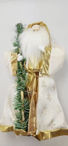 Vintage Christmas Tree Topper Santa 10” NIB never used - Picture 1 of 7