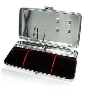 Hanglim Acupuncture Case Stainless Steel Storage Holer Portable Tool - Picture 1 of 8
