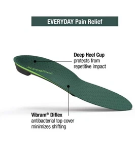Superfeet Heel Stability Insoles Size womens 4.5-6 M 2.5-4 - Picture 1 of 10