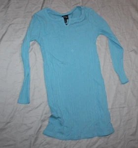 Girls' Ribbed Skater long sleeve Dress - art class™ - Blue - Size XS 4/5 - Picture 1 of 1