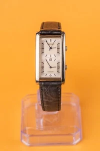 Seiko Lucent Dual Time 1F2W-5A00 Rectangular 40x23mm Mens Quartz Watch - Picture 1 of 6