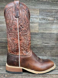 S1105 Men's Mike Tyson Bison Square Toe Western Boot by Anderson Bean - Picture 1 of 4