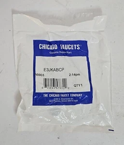 Chicago Faucet E3jkabcp 2.2 Gpm Aerated Outlet, 13/16"-24 Thread Size, Chrome, - Picture 1 of 3