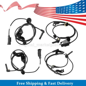 4x Front ABS Wheel Speed Sensor For 08-10 Mitsubishi Lancer 2.0L 2.4L L&R - Bild 1 von 6
