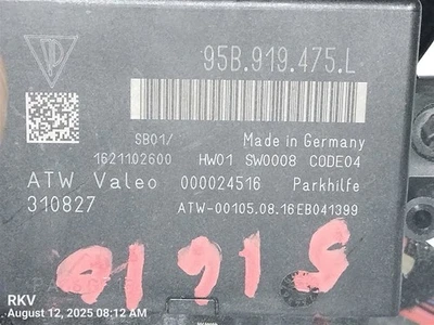 CHASIS CONTROL MODULE 95B. 919. 475. L 2017 PORSCHE MACAN Foto 1 de 4