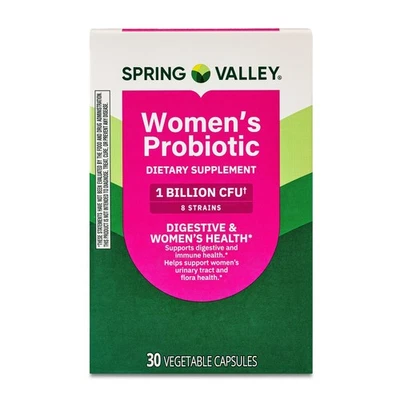 Spring Valley Women's Probiotic Dietary Supplement, 30 Count - Image 1 of 4